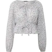 QS -qs Blouses Offwhite Talla: 38 | Manga Larga Outlet | Mujer | Blanco