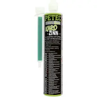 Petec Masilla metálica , tipo "Karo-Zinn", para carrocería, masa de nivelación de reemplazo del estaño, 265 ml