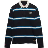 Superdry Polo De Manga Larga Vintage Athletic Stripe Rugby