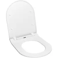 Glacera Asiento para inodoro EASYSLIM44 con sistema de cierre automático y diseño elegante