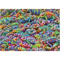 Educa Puzzle Caos Camaleonico Extreme 1000 Piezas
