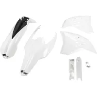 Ufo Kit De Plásticos Ktm Exc/exc-f 2009-2011 Ktkit511f-047 Fork Protectors &