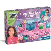 Clementoni Juguete Educativo Crystal Jewels Lab I-78398