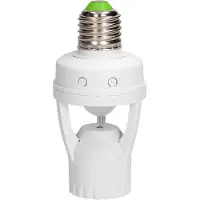 ORNO-POLSKA Portalámparas con sensor de movimiento de 360° VIRONE MS-2, casquillo E27, 60W
