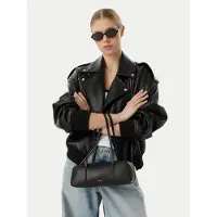 Calvin Klein Bolso de hombro 'Foil Logo Shoulder' negro