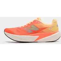 New Balance - Zapatillas de running - Rebel V5 Tangerine Heat/Silver Metallic - Talla 44,5 - Naranja
