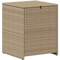 vidaXL Caja para cojines, 55 x 55 x 69 cm, acero