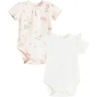 Cool Club Pijama entero/body rosé / blanco