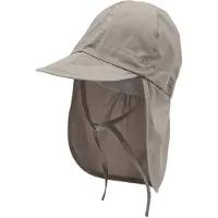 Mikk-Line - Kid's Summercap Long Neck Solid - Gorra size 47 cm - 12-18 Months, gris