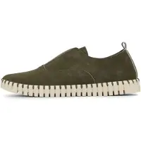 Ilse jacobsen Flats Tulip144men Army Pearled Ivory Talla: 41 | Mocasines Outlet | Hombre | Verde