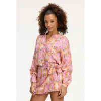 Shiwi Ezra Blouse Mykonos Paisley Orange Mykonos Paisley Talla: XS | Manga Larga Outlet | Mujer | Naranja