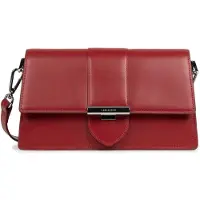 LANCASTER PARIS Bolso de hombro 'Ily' rojo