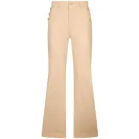 Liu Jo Pantalón de pinzas beige