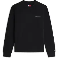 Tommy Hilfiger Sudadera 'Logo' negro / blanco
