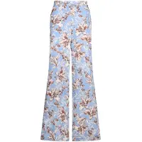 Liu Jo Pantalón de pinzas azul real / chocolate / gris claro