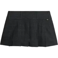 Superdry para mujer. W7210331A Minifalda Plisada De Talle Bajo gris (M), Casual, Viscosa, outlet 2026.