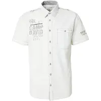 CAMP DAVID Camisa marfil / taupe