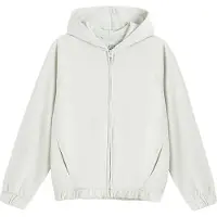 Cool Club Sudadera con cremallera gris