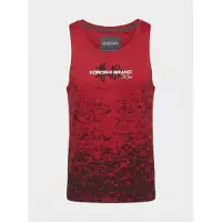 KOROSHI Camiseta rojo / negro / blanco