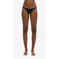 Superdry para mujer. W3010358A Braguita de bikini con logotipo Vintage marino (L), Beachwear, Poliéster Reciclado, Sostenible, outl