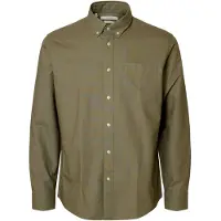 Selected Homme Camiseta 'Rick' verde