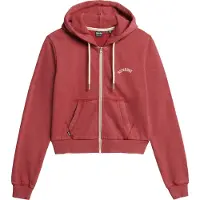Superdry Sudadera Con Cremallera Essential Logo Cropped