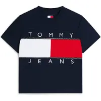 Tommy Hilfiger Camiseta 'Tommy Flag' azul oscuro / rojo / blanco