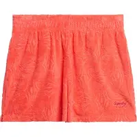 Superdry para mujer. W7110459A Short de tejido rizado Country Club coral (34), Casual, Algodón, outlet 2026.