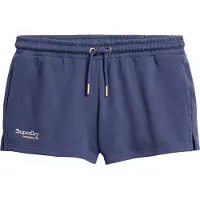 Superdry para mujer. W7110427A Pantalón Corto con logotipo Essential marino (M), Casual, Algodón, outlet 2026.