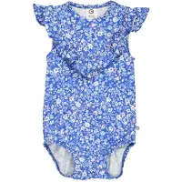 Müsli Pijama entero/body azul / blanco