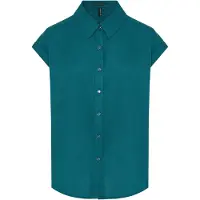 Funky Buddha Blusa petróleo