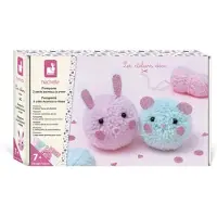 Janod Pompones De Animales Pequeños