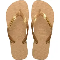Havaianas Sandalias de dedo oro