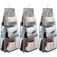 OEM Organizador para bolso, juego de 3 unidades, con 6 compartimentos, fabricado en tela no tejida