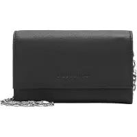 Liebeskind Malia Bolso de mano L Bloqueo RFID Piel natural 15.5 cm negro