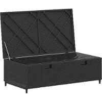 vidaXL Juego de sofás de exterior para 4 personas, 4 unidades, 55 x 30 x 39 cm