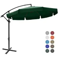 OEM Gran parasol de acero para proteger el jardín o la terraza