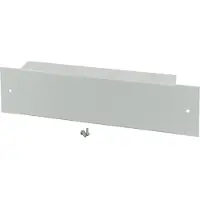 Eaton Base, placa frontal para dimensiones de 100 x 425 mm, color gris, modelo 114625, marca