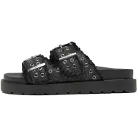Buffalo Zapatos abiertos 'Raya Ari' negro denim