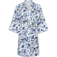LASCANA Kimono marino / azul claro / blanco