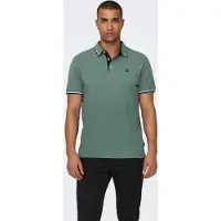 Only & Sons Camiseta 'ONSFletcher' jade / negro / blanco