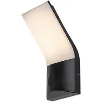Rabalux 77171: Lámparas de pared para exteriores, modelo Tolna LED 10, aluminio, plástico, color negro
