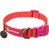 Ruffwear - Front Range Flex Collar - Collares para perro size 51-66 cm, rosa