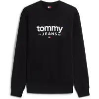 Tommy Hilfiger Sudadera negro / blanco