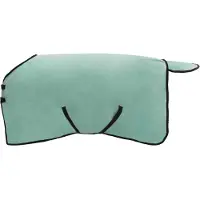 vidaXL Manta para caballos, color verde especial, 115 cm, de poliéster y forro polar