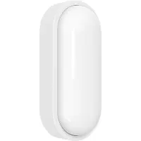 MEGATRON Aplique LED para exterior Zella Neo XL con sensor, blanca, IP54