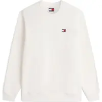 Tommy Hilfiger Sudadera 'Tommy Badge' marfil / navy / rojo cereza