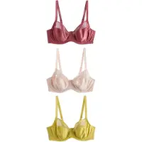 Next Sujetador amarillo / pitaya / rosa pastel