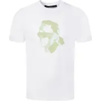Karl Lagerfeld Camiseta verde / blanco