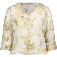 Cartoon Blusa crema / caqui / naranja pastel
